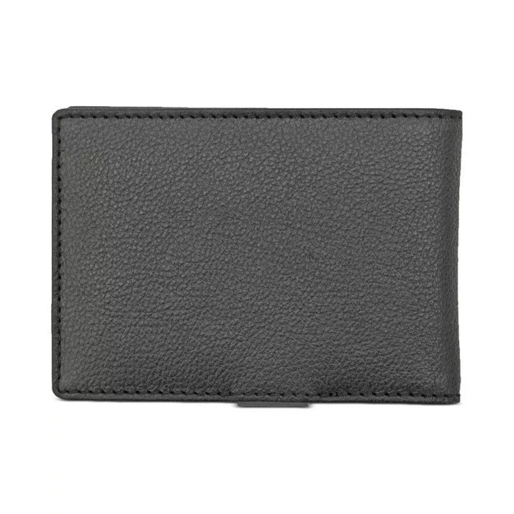 iTECH Mens Bifold Wallet Pebble Leather Money Clip RFID $50